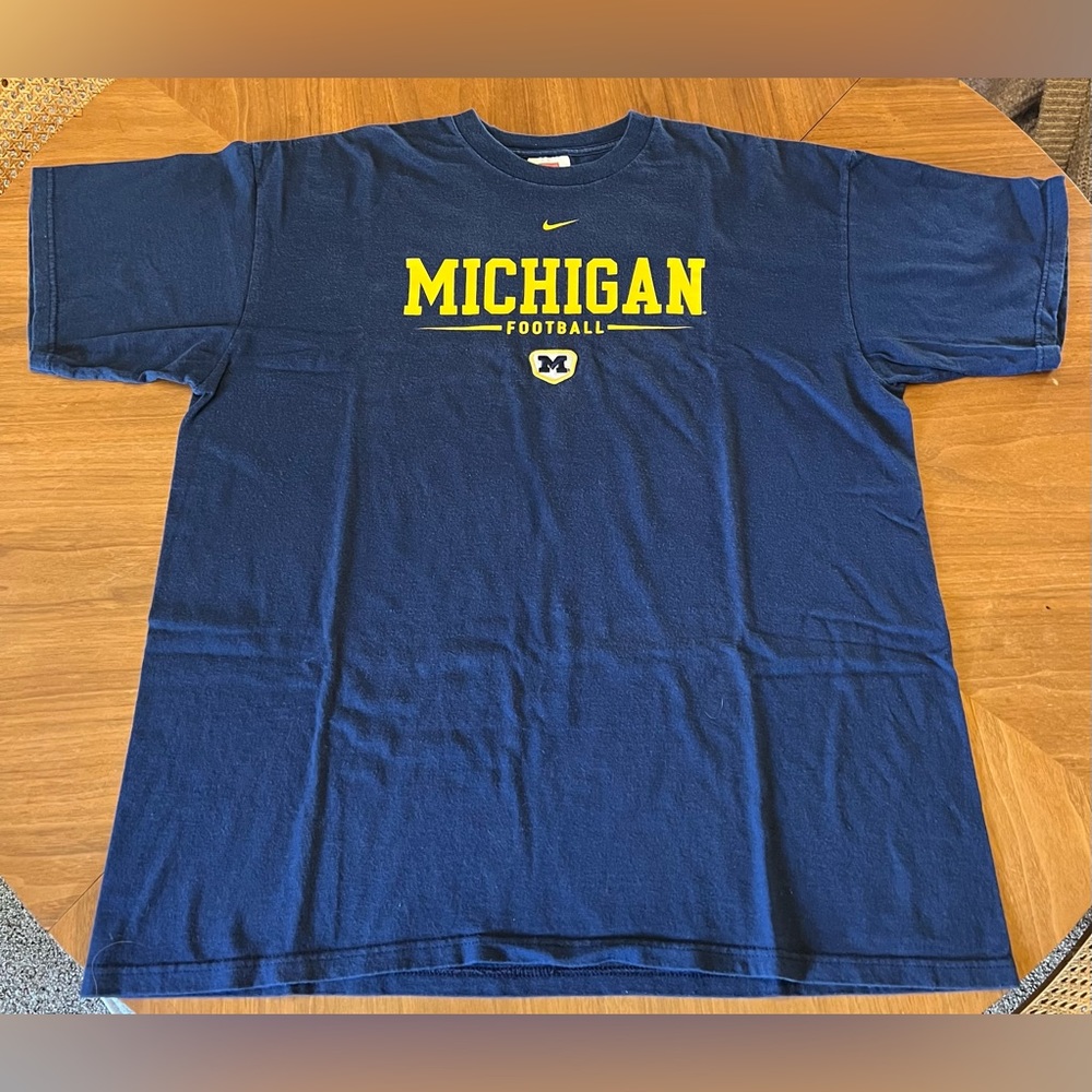 Vintage University of Michigan Football Nike Tshirt